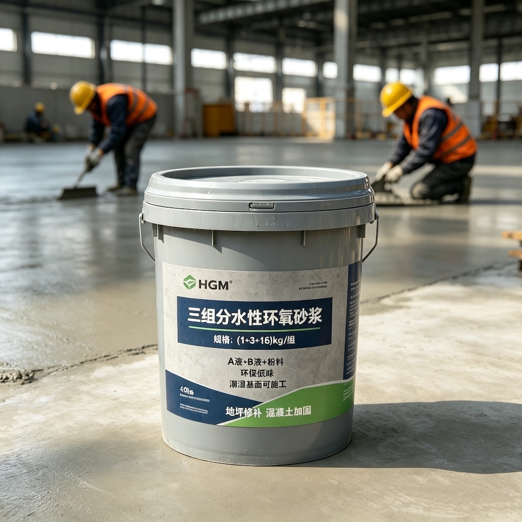 延平三组份水性环氧砂浆
